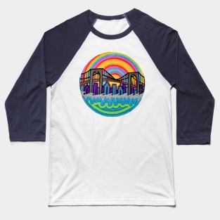 Over The Bridge Baseball T-Shirt